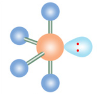 <p>m: seesaw e: trigonal bipyramidal </p>