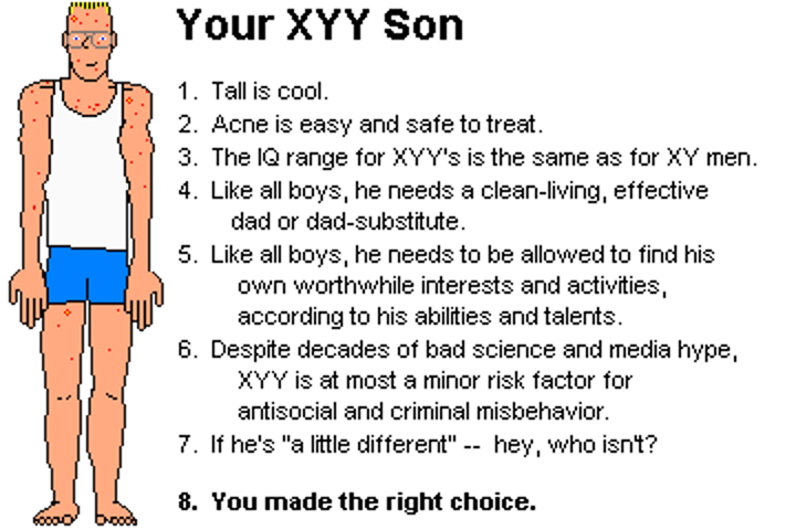 <p>Jacob's Syndrome</p>