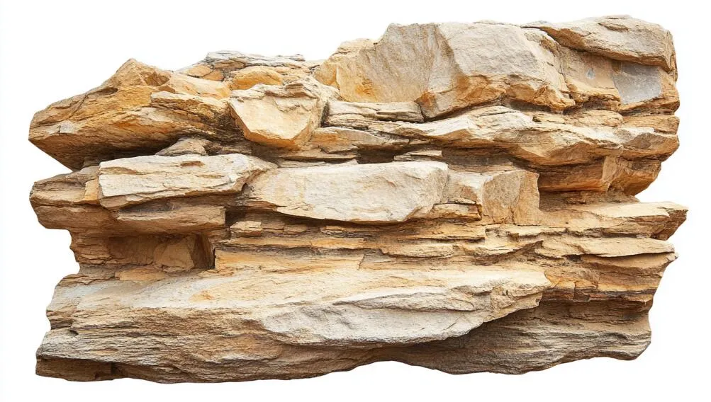 <ul><li><p>clastic</p></li><li><p>SiO2</p></li><li><p>moderately sorted</p></li><li><p>shallow marine environment</p></li></ul><p></p>
