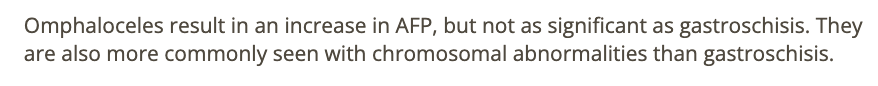 <p>b) decreased AFP</p>