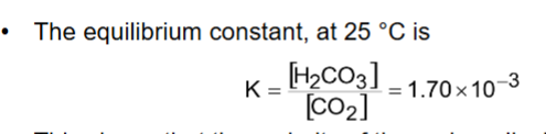 <p>H2O ignored, because effectively the concentration of water does NOT change</p>