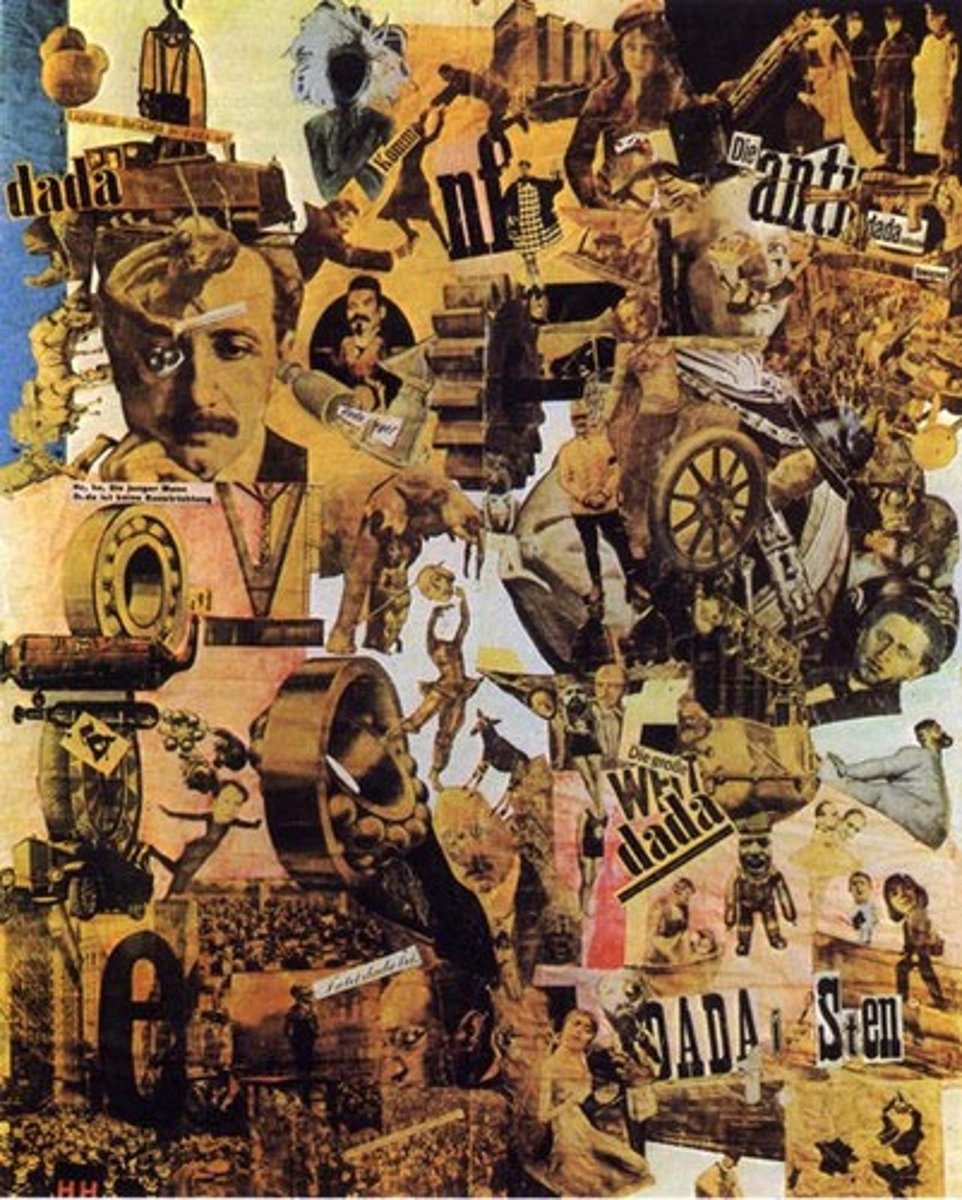 <p>Images, patterns and texture onto another surface, as in decoupage contrasting, complimentary or monochromatic, utilized in a specific project</p>