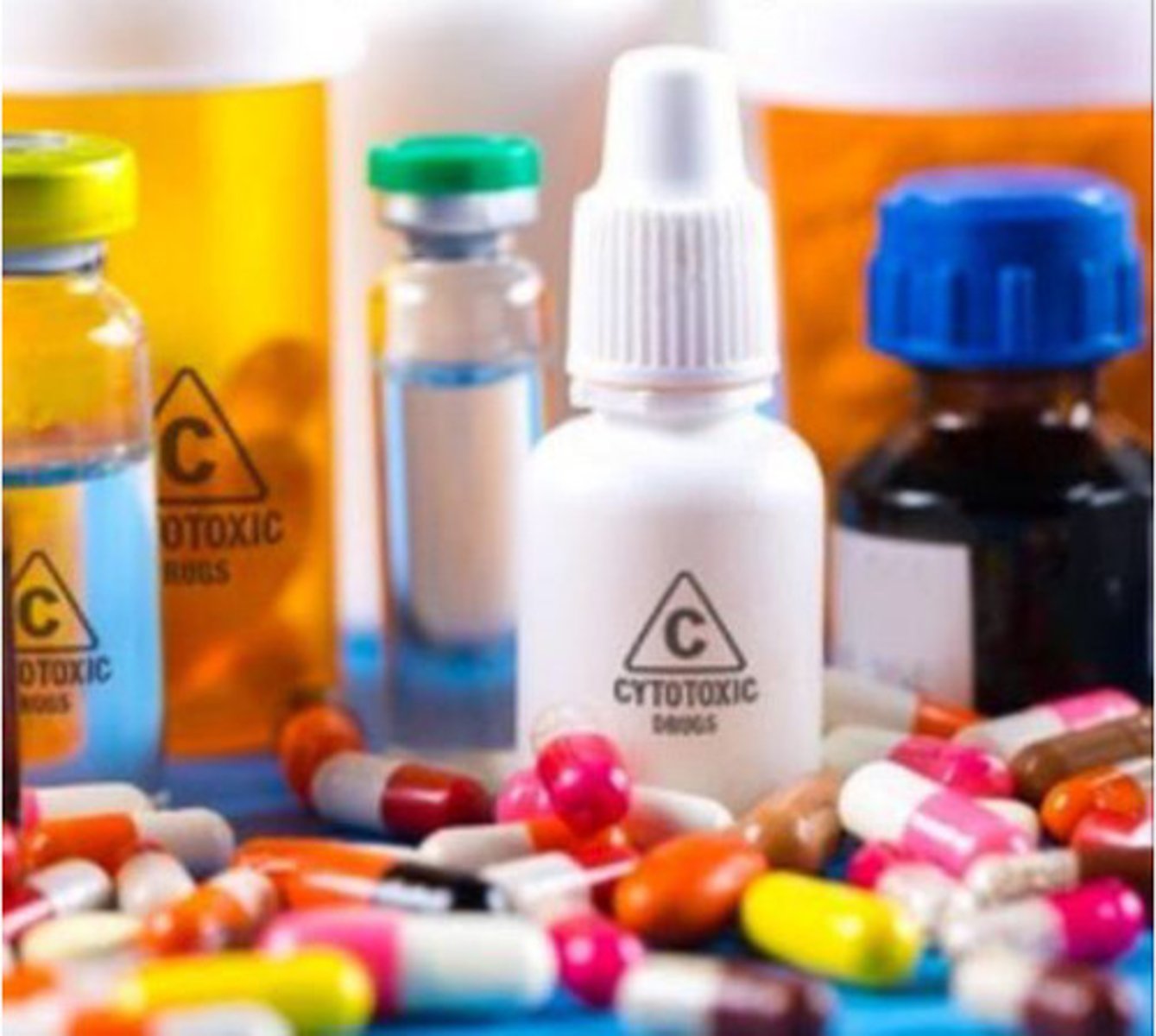 <p>Drugs used to kill cancer cells that are actively growing or dividing.</p>