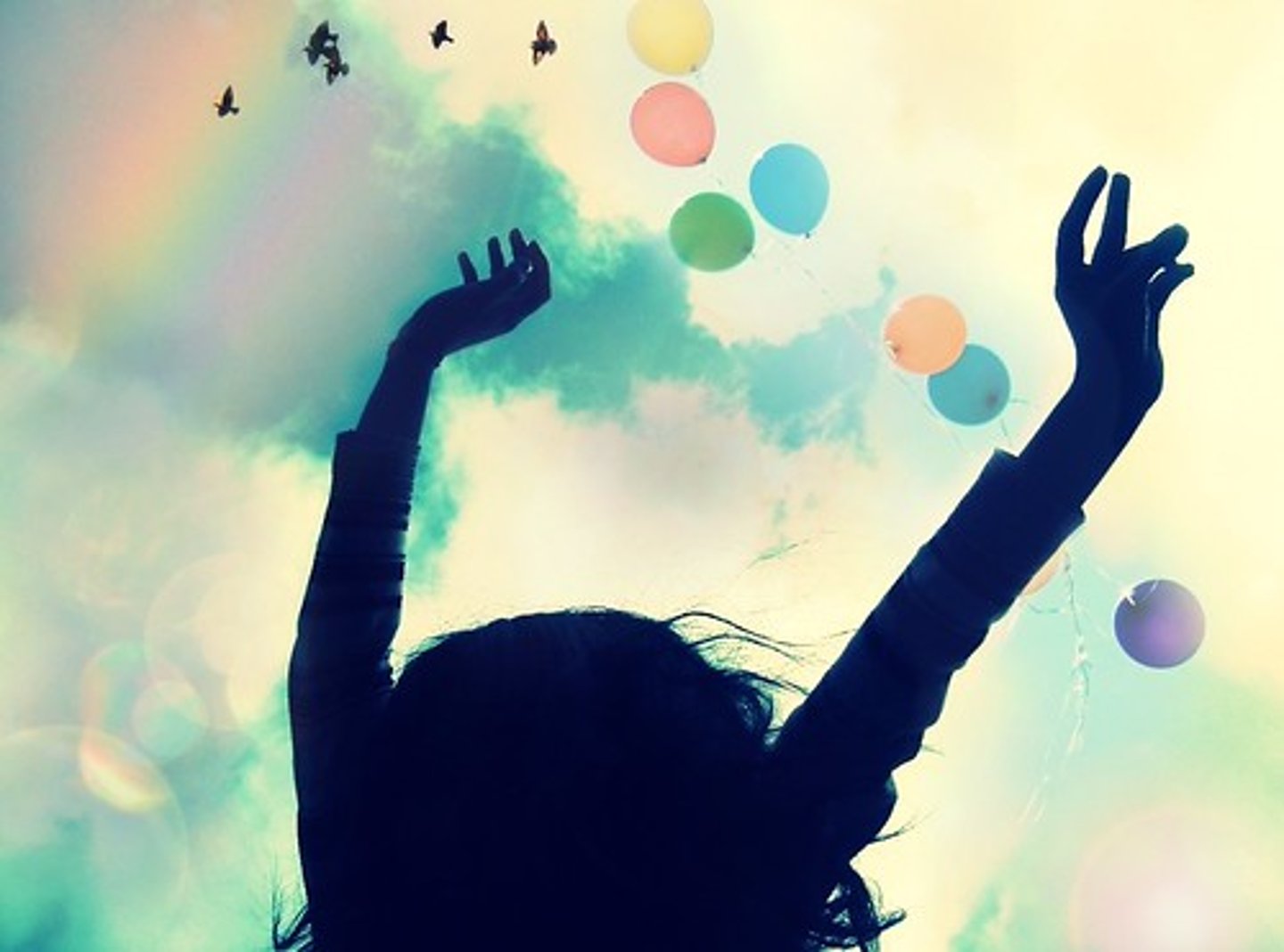 <p>expecting good things to happen</p>