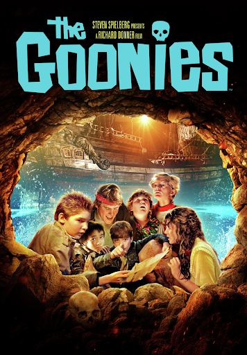 <p>The Goonies, 1985, Spielberg</p>
