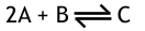 <p>What is the unit for Kc in this reversible reaction?</p>