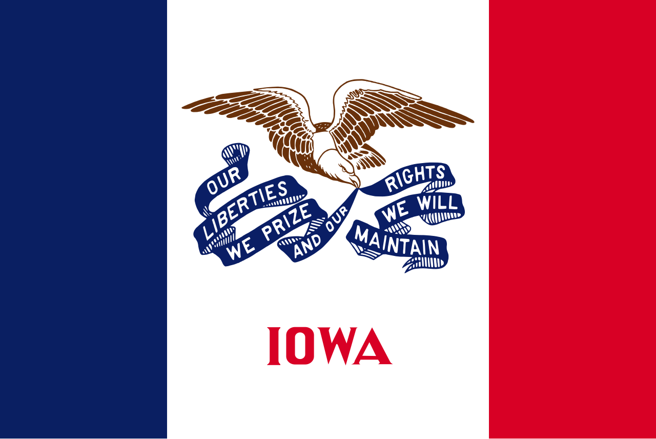<p>Vertical tricolor blue-white-red with an eagle carrying a blue banner</p>