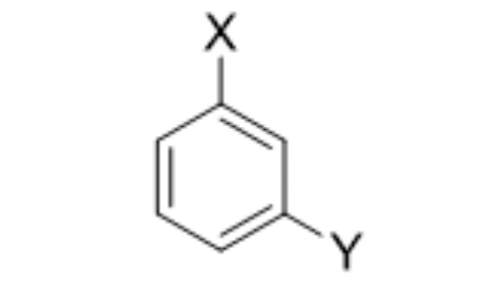 <p>Ortho meta or para</p>