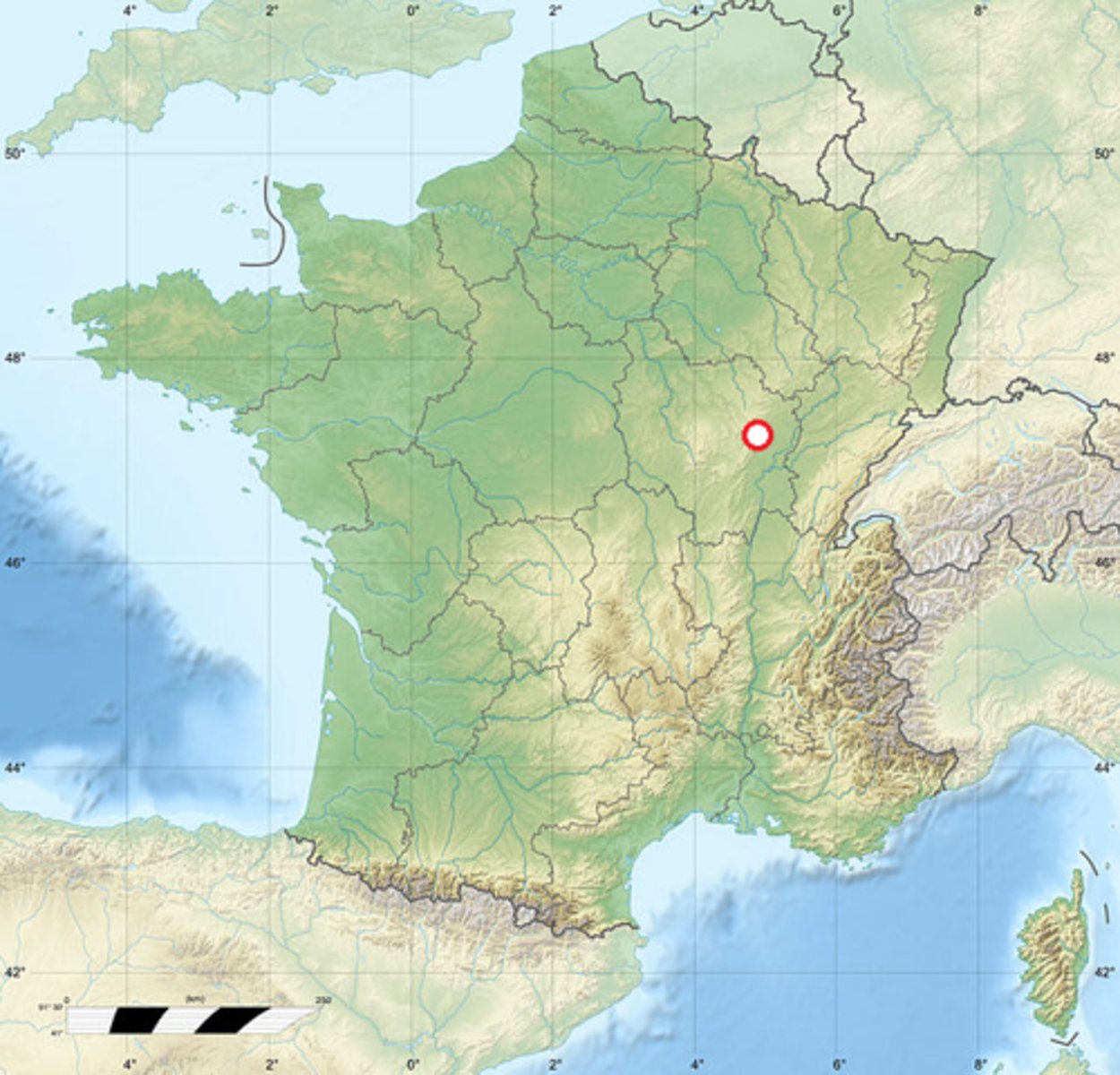 <p>from, of Dijon</p>