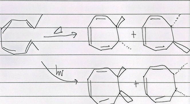 <p>heat trans, light cis</p>
