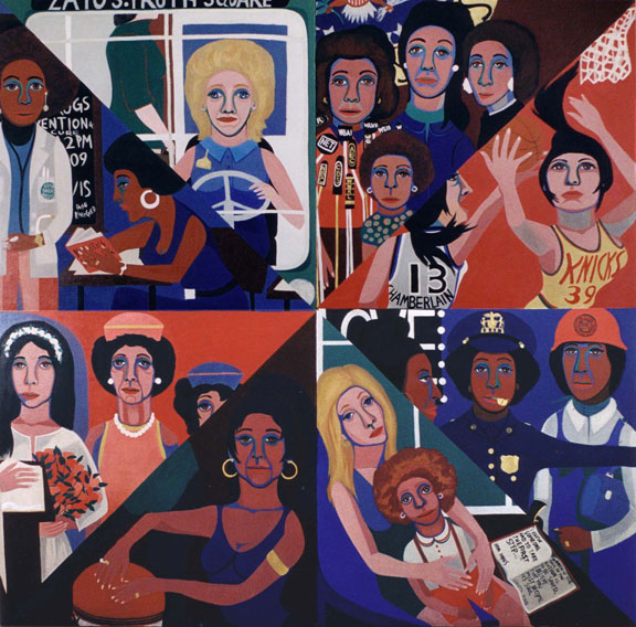 <p> Faith Ringgold, For the Woman’s House, 1971</p>