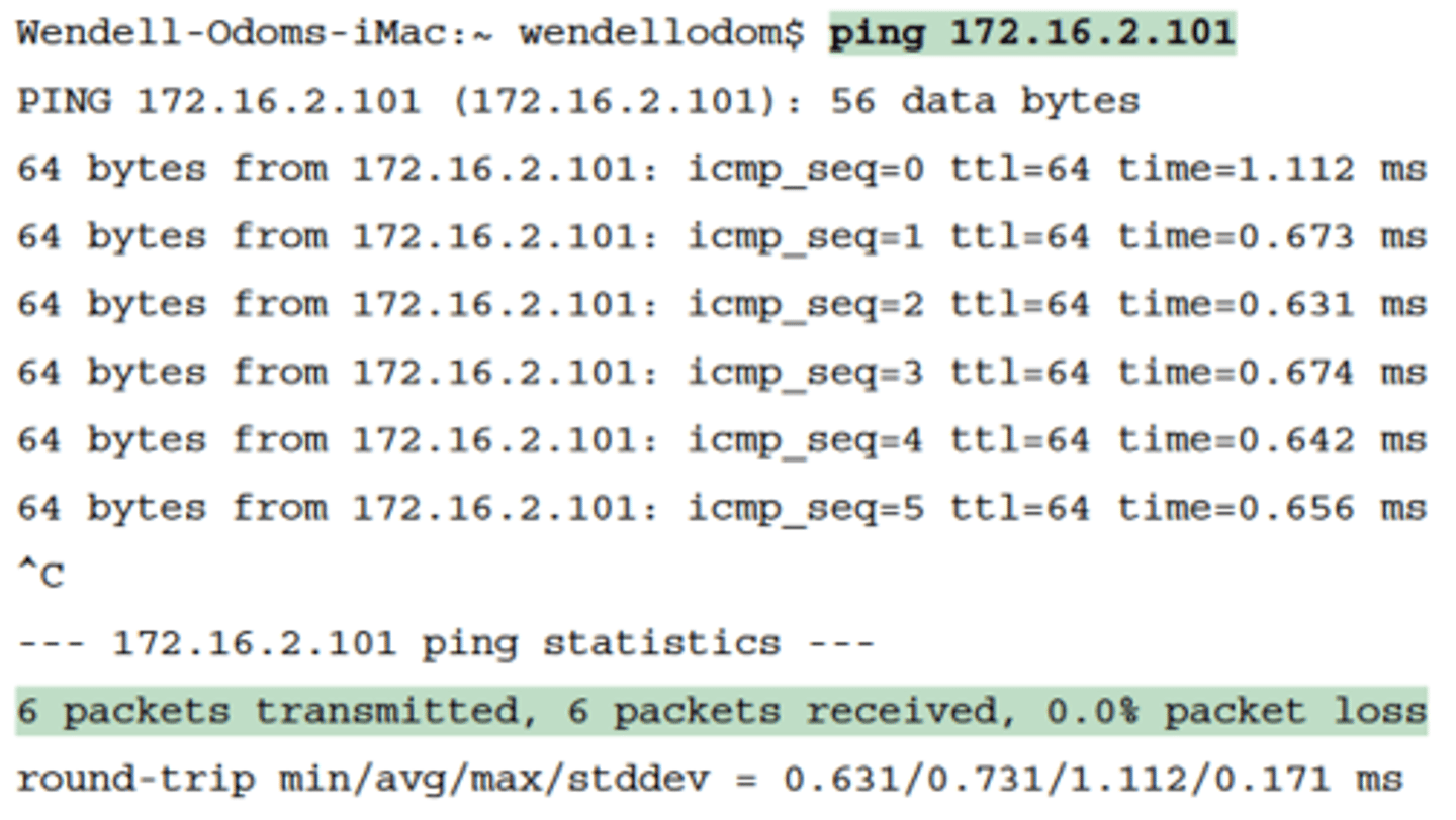 <p>-The ping command is supported on many different devices and many common operating systems.</p><p>-The command has many options: the name or IP address of the destination, how many times the command should send an echo request, how long the command should wait (timeout) for an echo reply, how big to make the packets, and many other options</p>