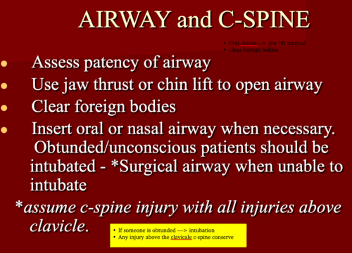 <p>intubated </p>