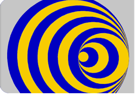 <p><span>is&nbsp;a visual illusion where rotating 2D patterns, like nested circles, create the perception of three-dimensional depth.&nbsp;</span></p>