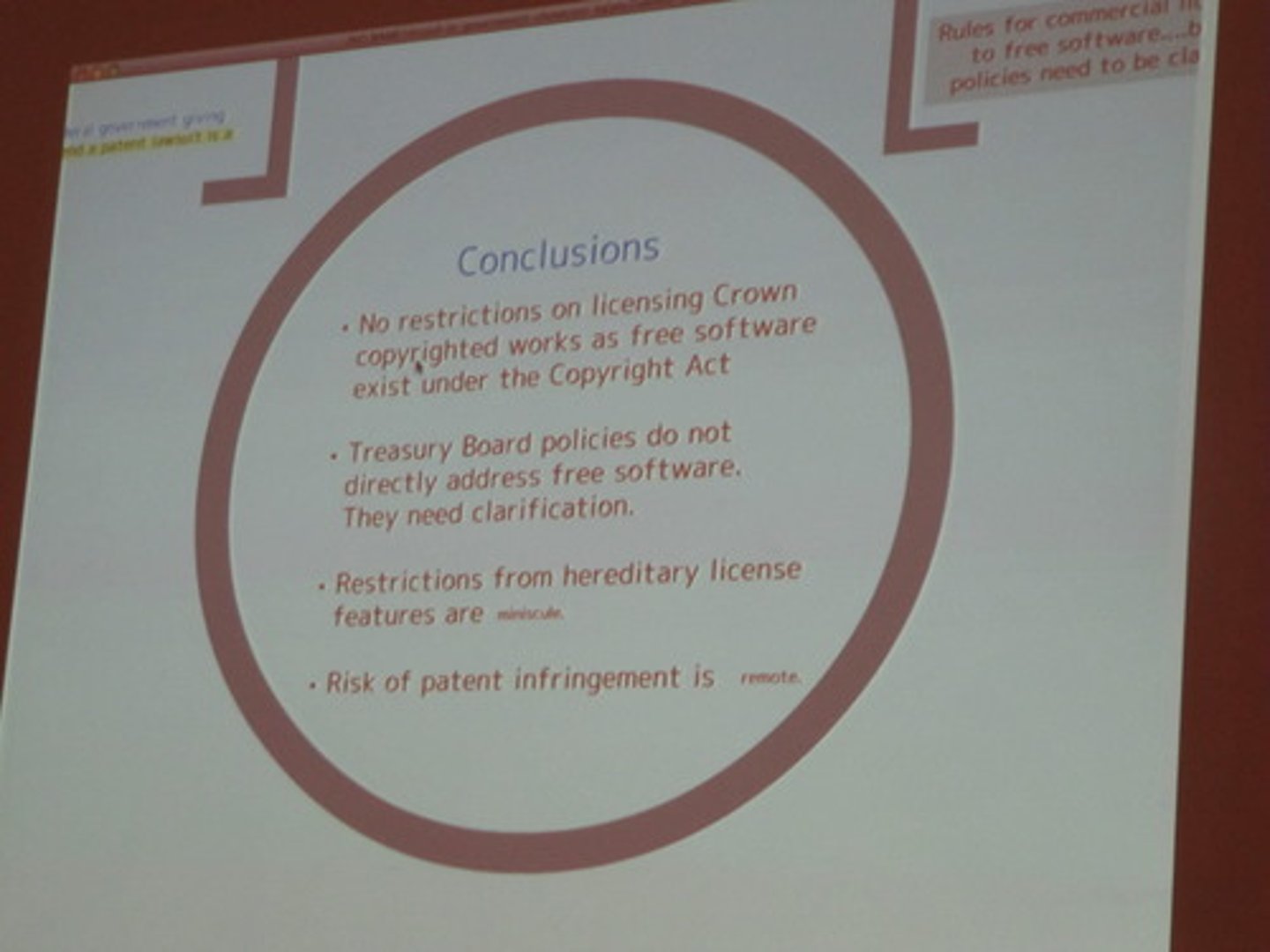 <p>(adj.) Conclusive and authoritative; providing a final answer</p>