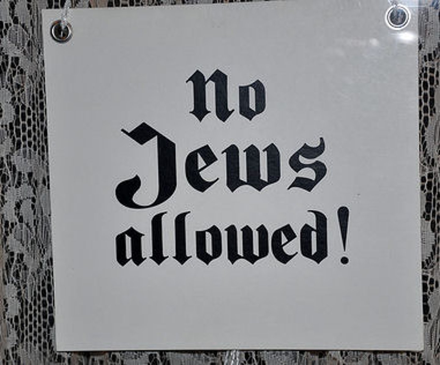 <p>hostility or discrimination against Jews</p>
