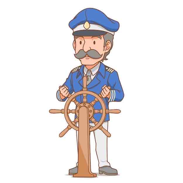 <p>captain (n)</p>