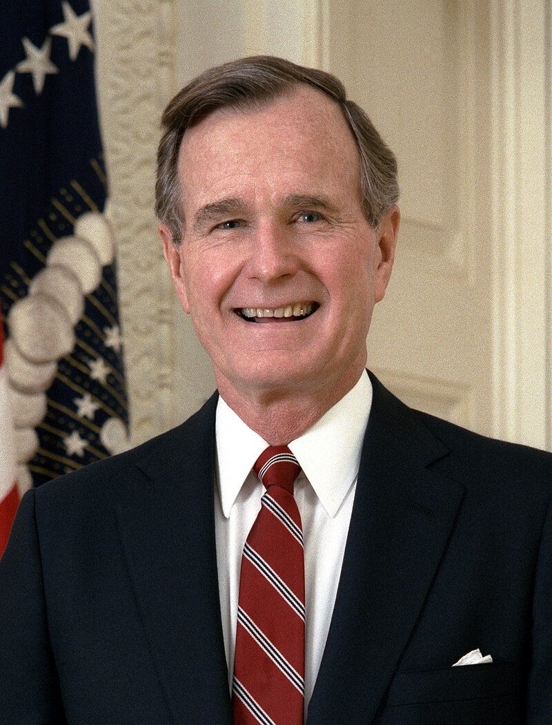 <p>George H.W Bush <span data-name="end" data-type="emoji">🔚</span><span data-name="no_good" data-type="emoji">🙅</span><span data-name="nose_steam" data-type="emoji">😤</span></p>