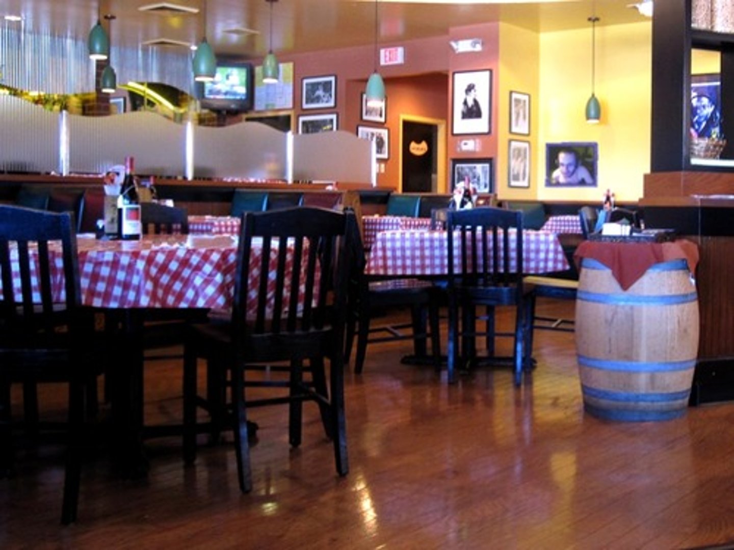 <p>the restaurant</p>