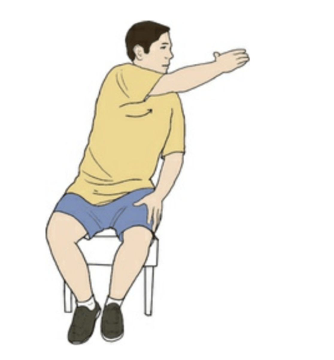 <p>primary muscles are abdominal obliques</p>