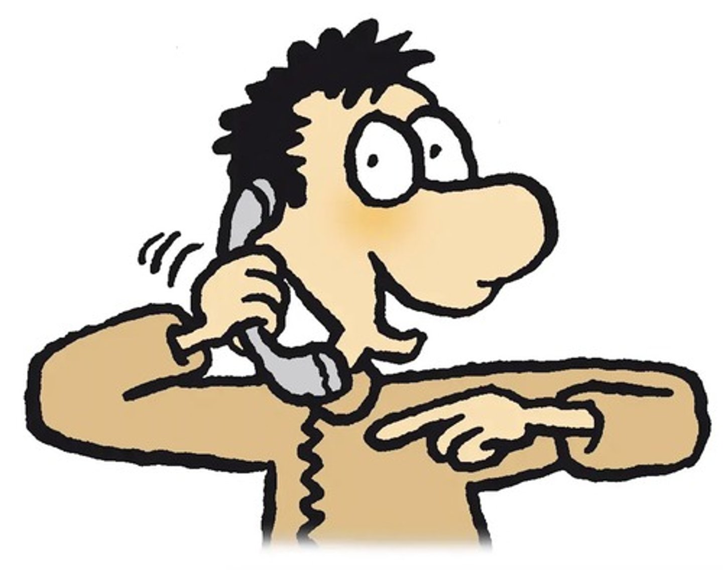 <p>to speak on the phone with</p>