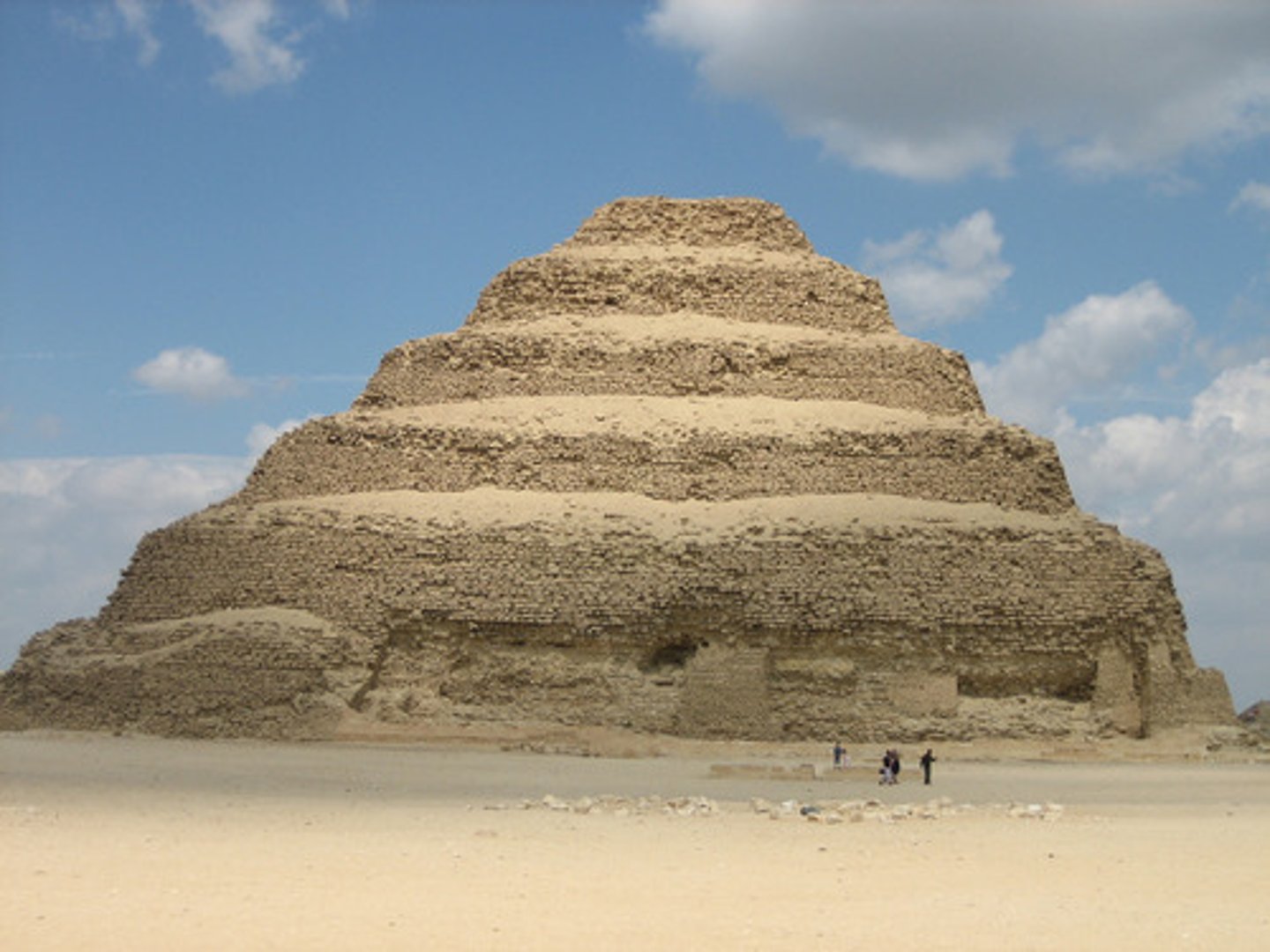 <p>The stepped pyramid.</p>