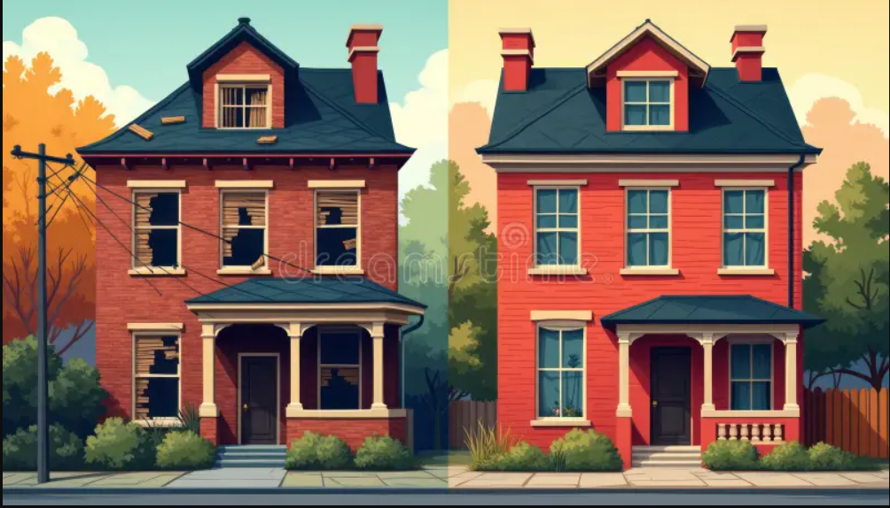 <p>beautifully restored</p>