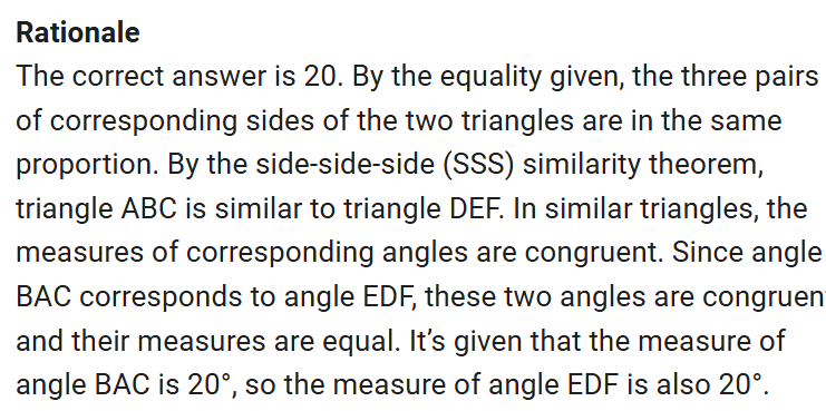 <p>Watch out: when the problem says figure not drawn to scale or says nothing don’t assume its half or double of anything. But if it says figure drawn to scale then you can presume that.</p>