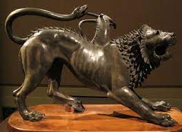 from Arezzo, Italy
first half of fourth century BCE. Bronze