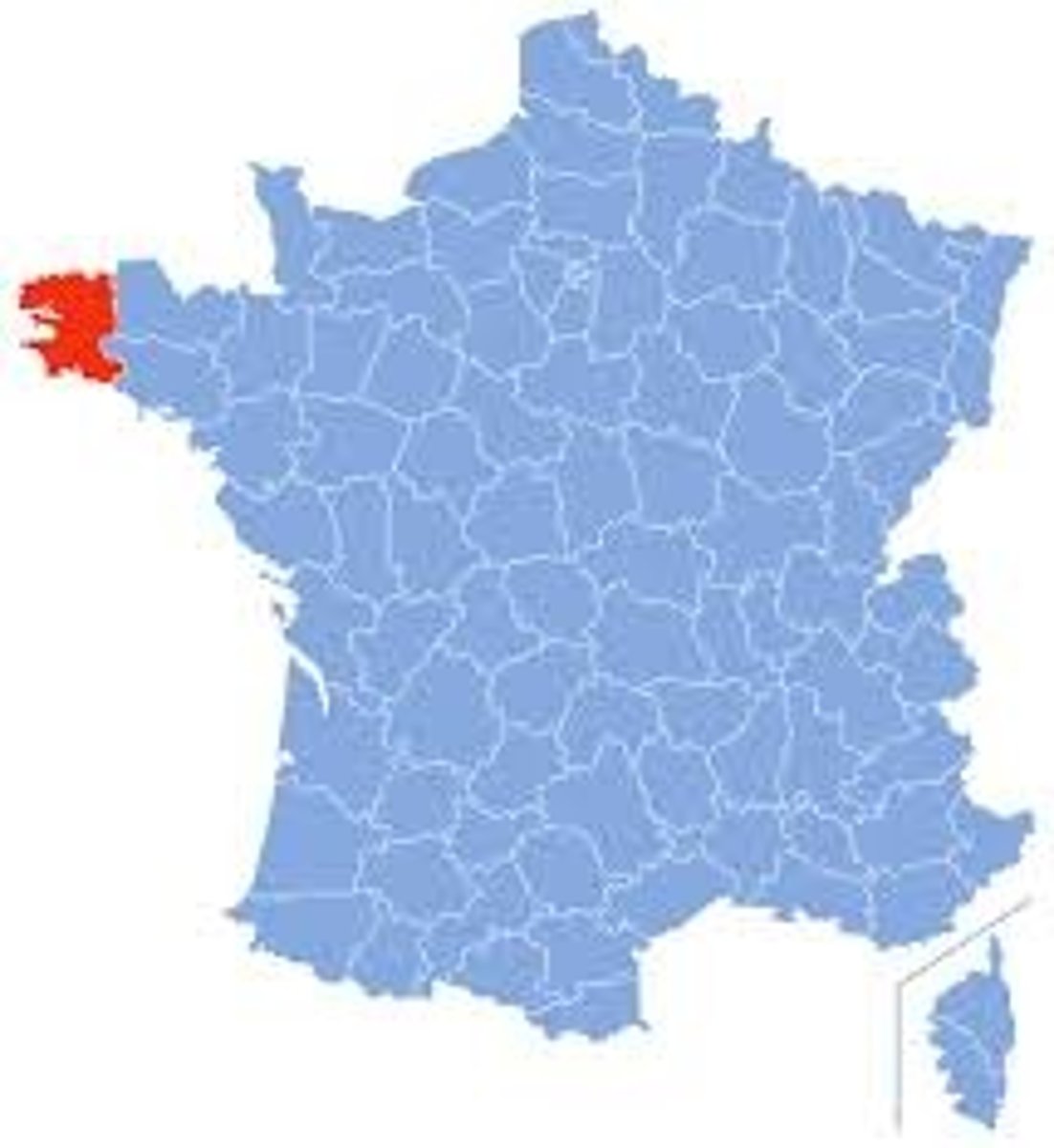 <p>western Brittany (Brest, Qimper, 096)</p>