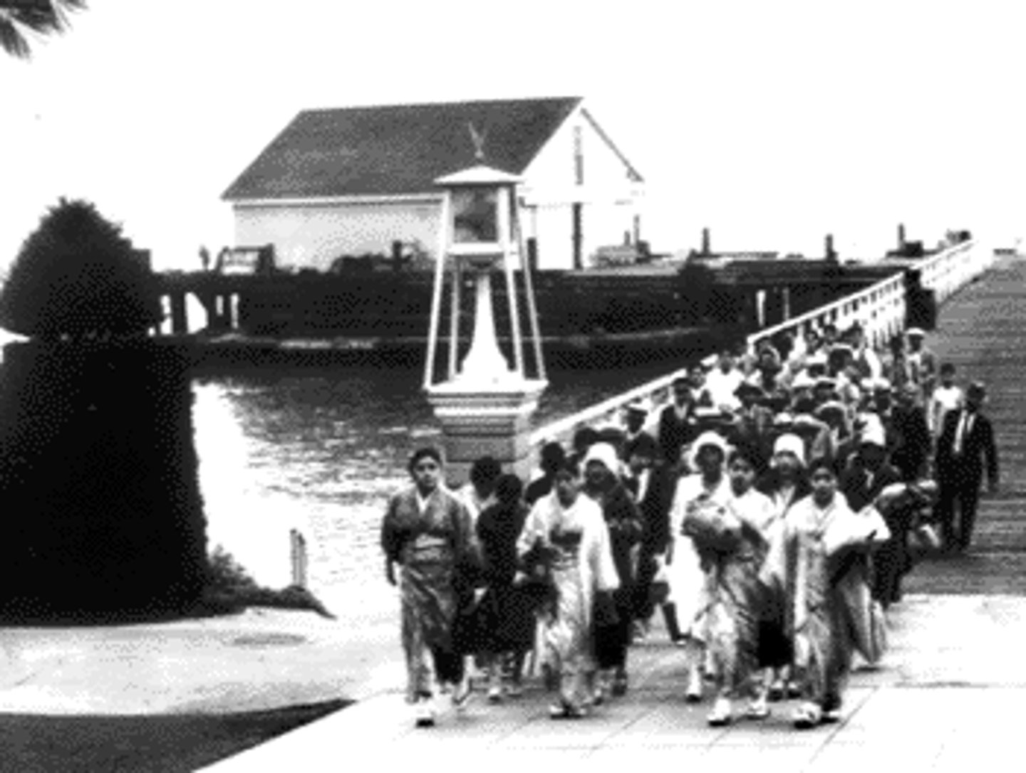 <p>The immigration station on the west coast where Asian immigrants, mostly of Chinese heritage, gained admission to the U.S. via the San Francisco Bay. Between 1910 and 1940 more than 50,000 Chinese immigrants entered through Angel Island. Harsh interrogation and conditions at Angel Island were much more strict than those at Ellis Island in New York.</p>