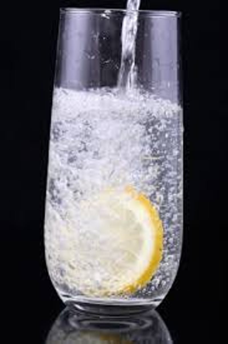 <p>sparkling water</p>
