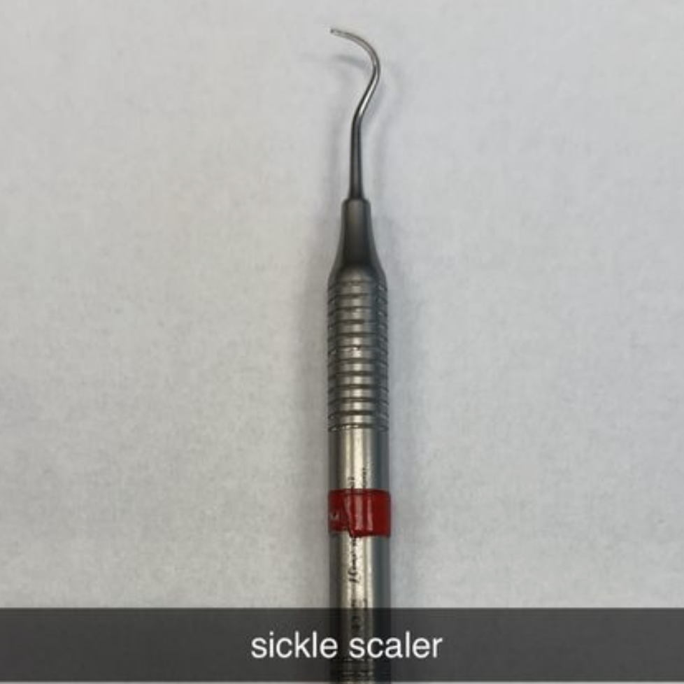 <p>SICKLE SCALER</p>