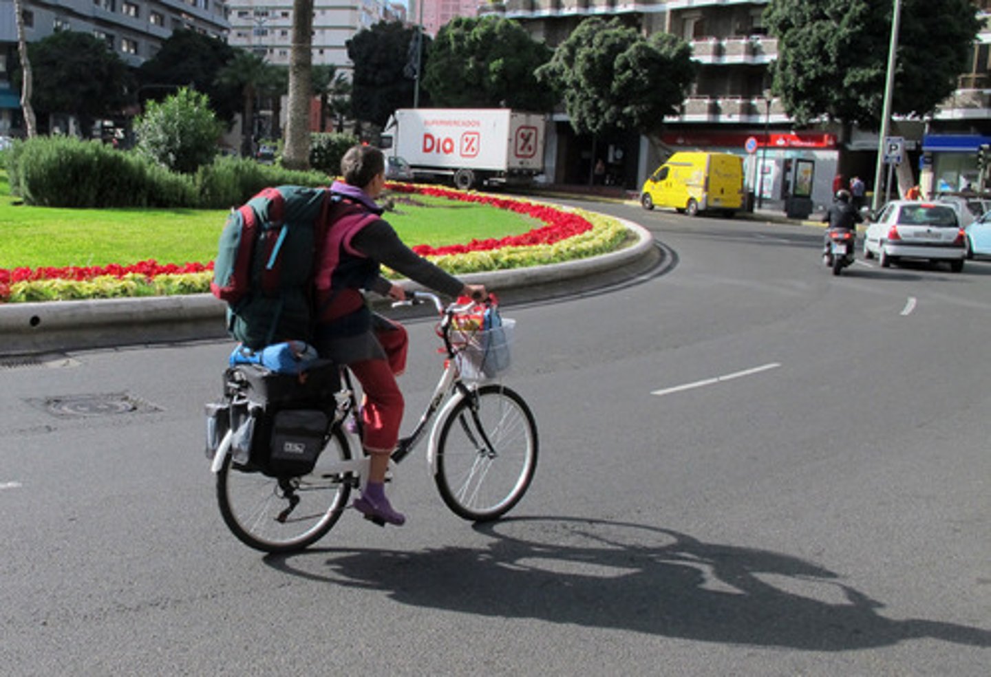 <p>to ride a bicycle</p>