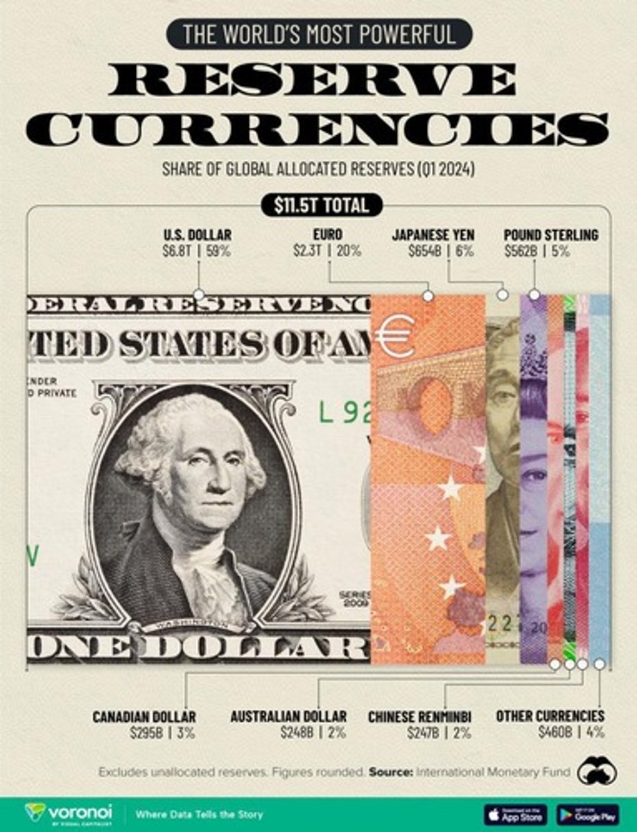 <p>The U.S. dollar.</p>