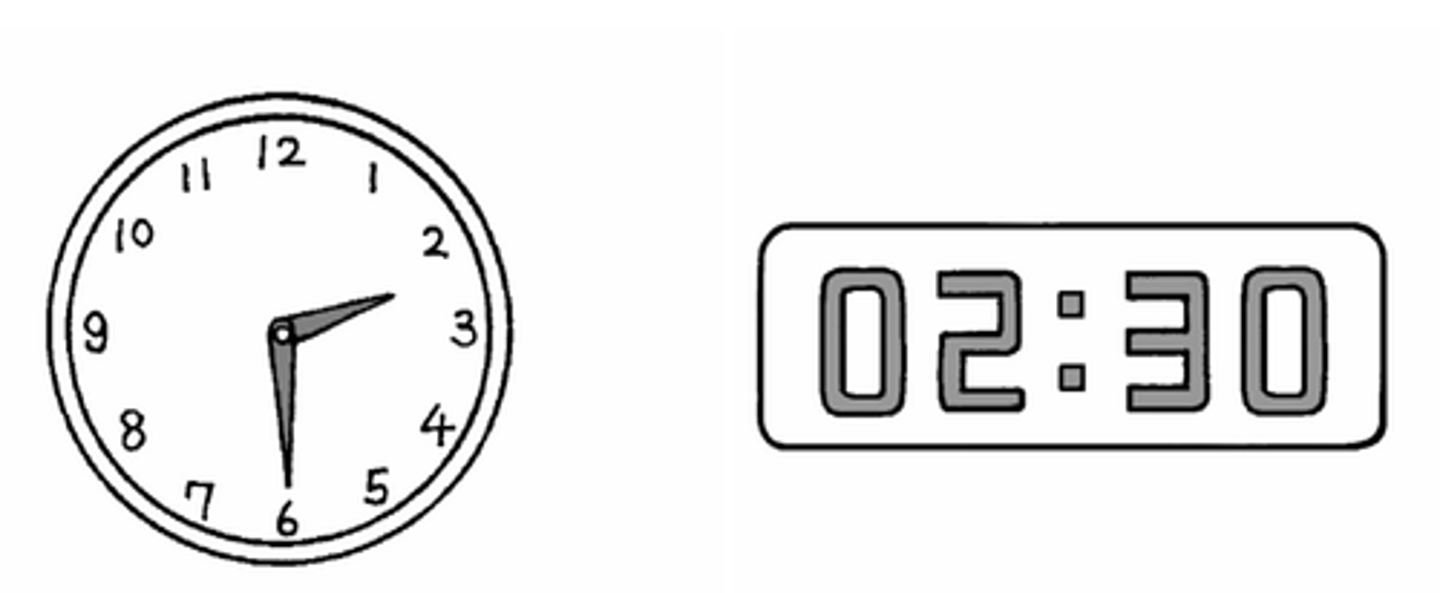<p>half past two</p>