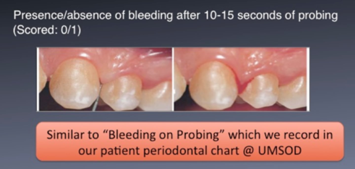 <p>BOP after 30 seconds on F, M, L, and D surfaces</p>