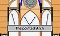 <p>Architectural element characterized by a sharp apex found in gothic architecture that allows greater height and larger windows</p>
