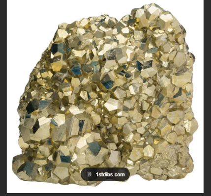 <p>-”fools gold” </p><p>-fractures w/ smooth curved surfaces </p><p>-Hardness of 6.5 </p><p>-Metallic Luster </p><p>-Black streak w/ a twinge of green </p>