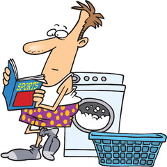<p>do laundry (irregular)</p>