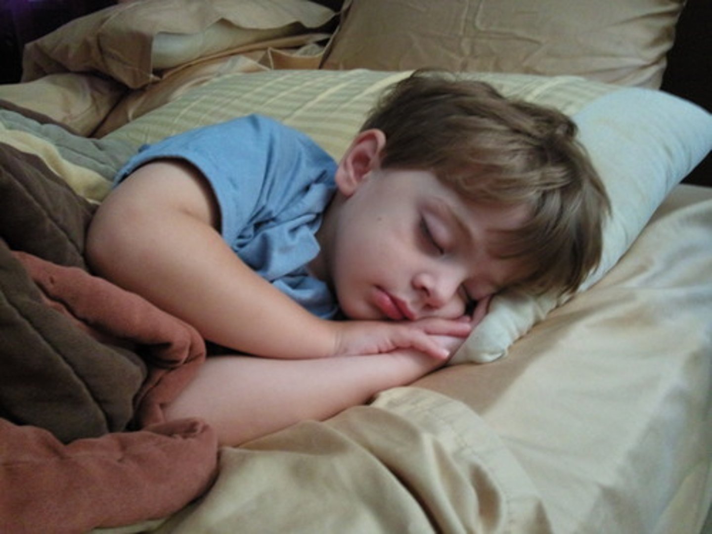 <p>You used to sleep</p>