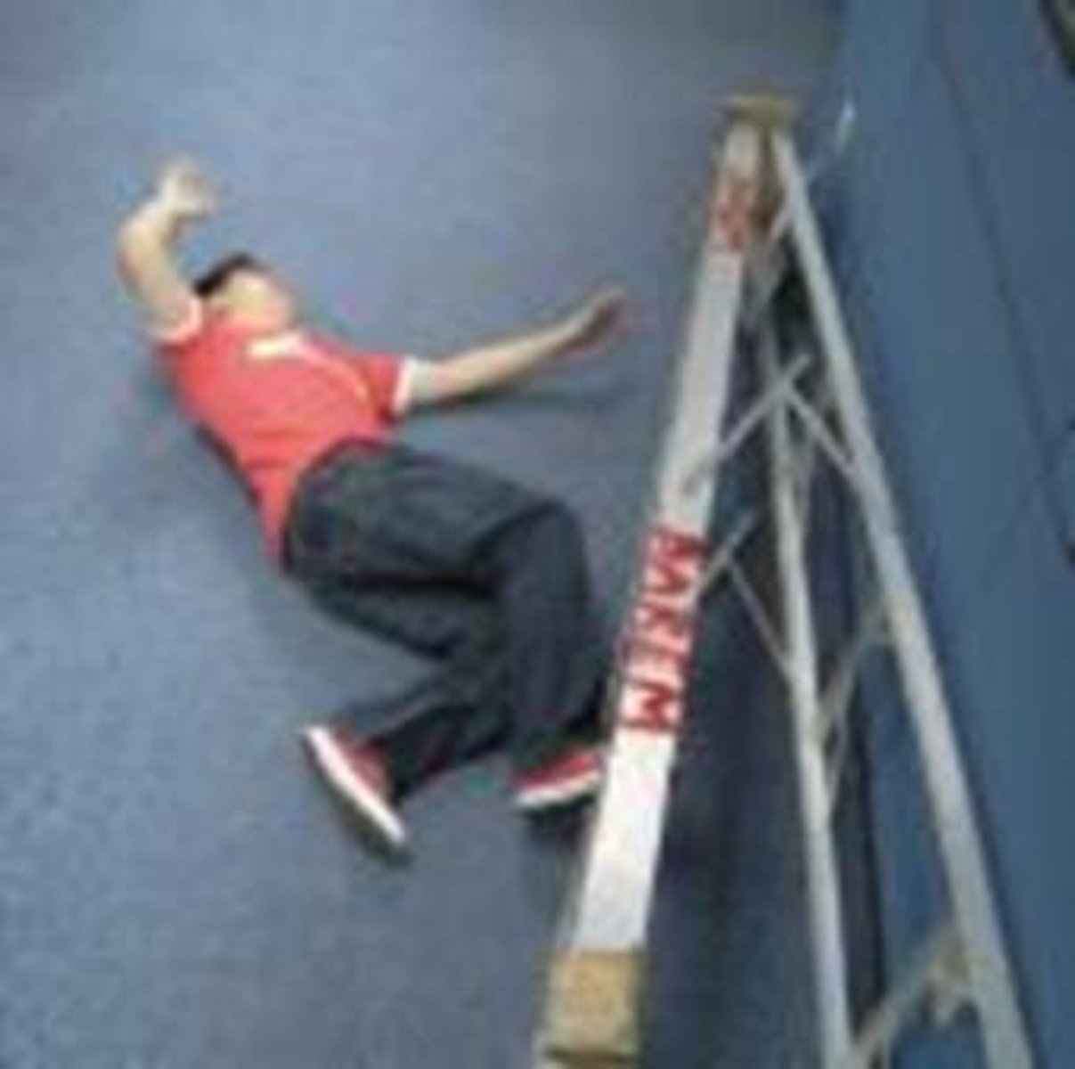 <p>Electrical shocks can cause users to fall off ladders.</p>