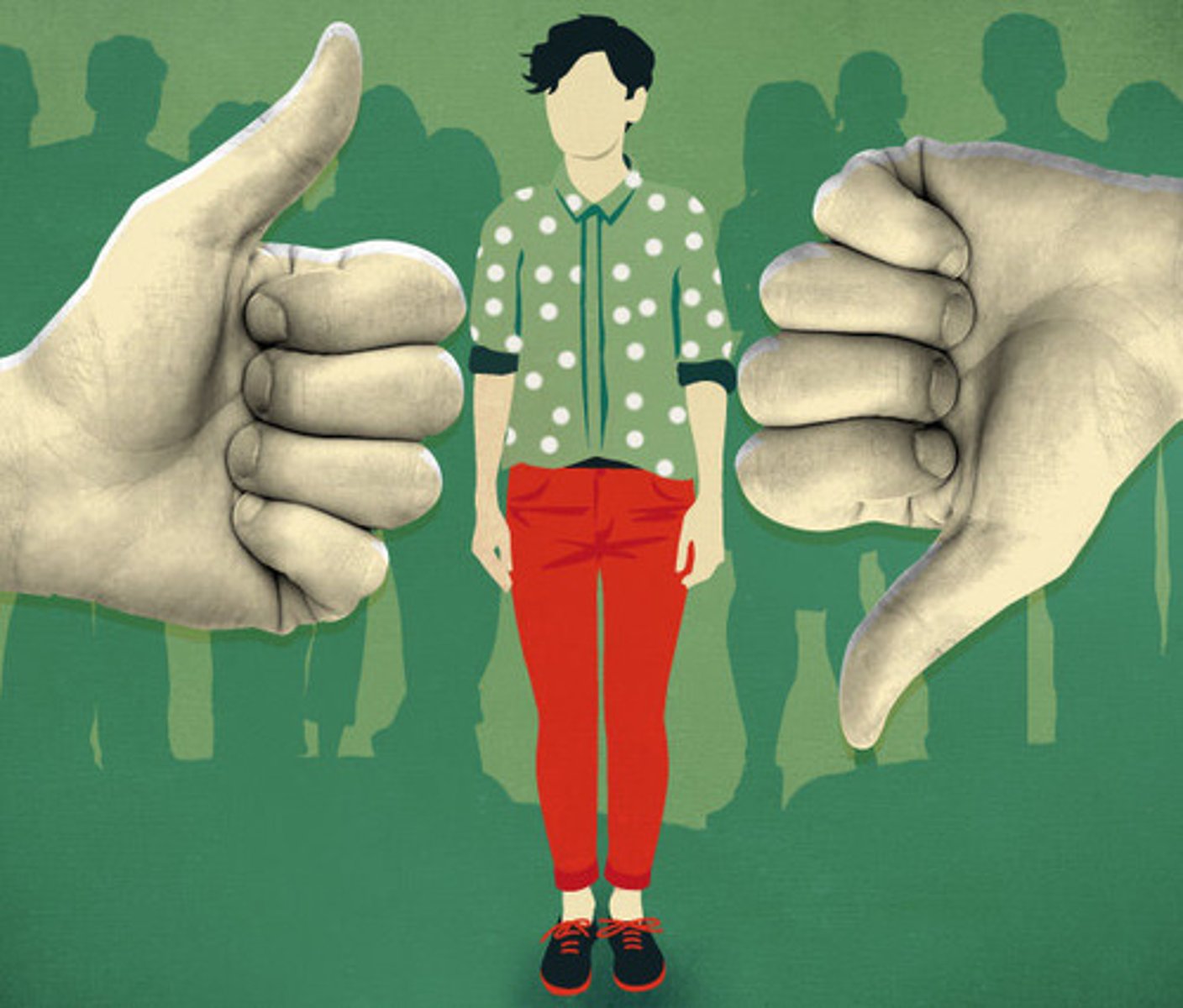 <p>có cảm giác, ấn tượng</p>