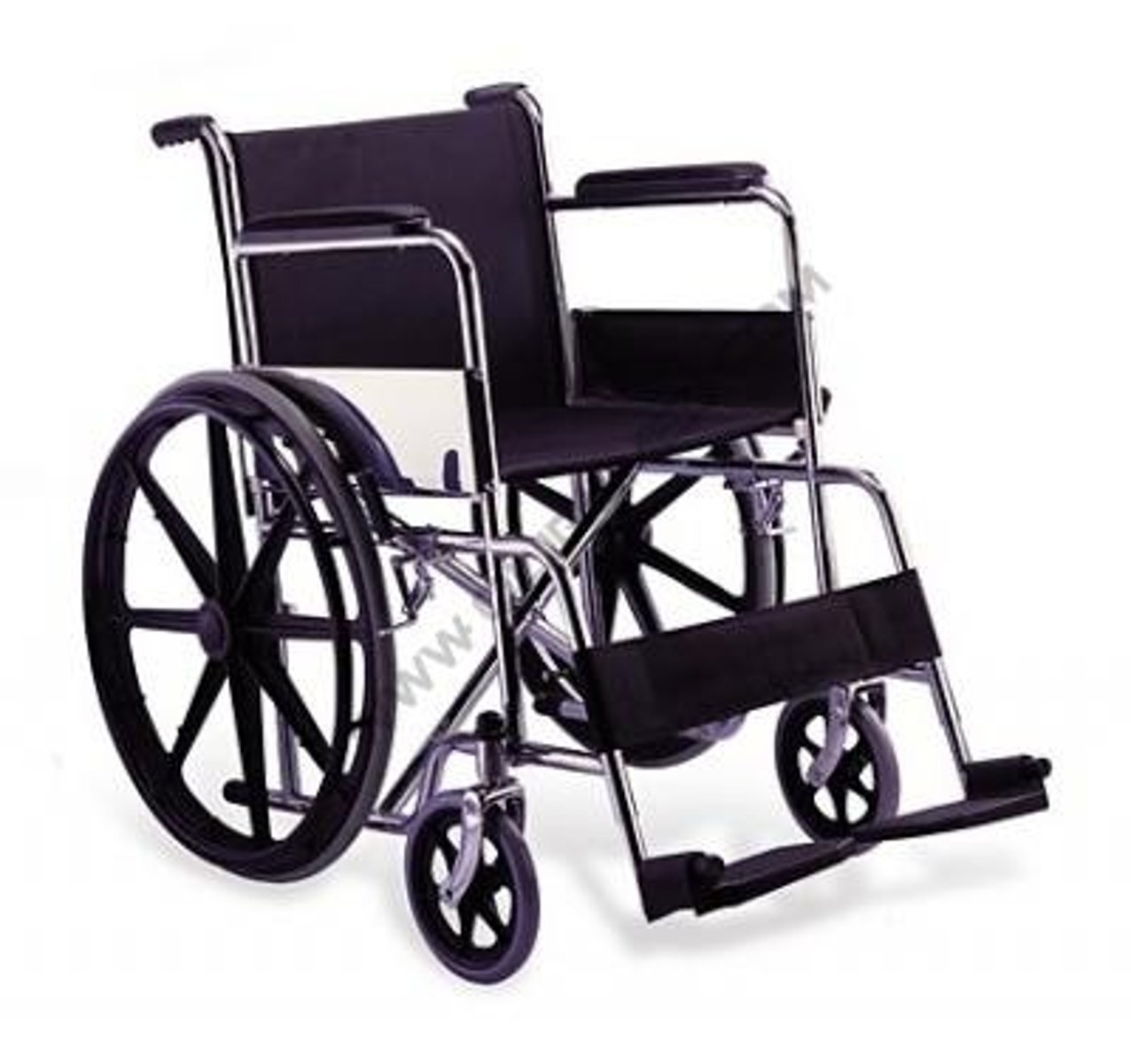 <p>what kind of armrests does this wheelchair have?</p>