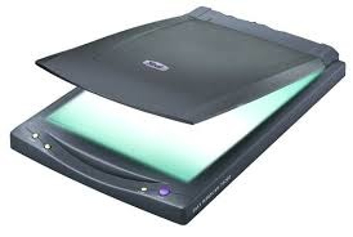 <p>works in a manner similar to a copy machine except it creates a file of the document in memory instead of a paper copy</p>