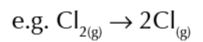 <p>enthalpy change when all bonds of the same type in 1 mole of gaseous molecules are broken</p>