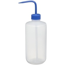contains purified water for rinsing glassware