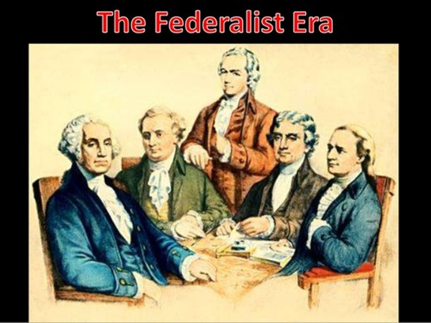 <p>The period of U.S. history in the 1790s when Federalists, led by Alexander Hamilton, dominated the government. (p. 114)</p>