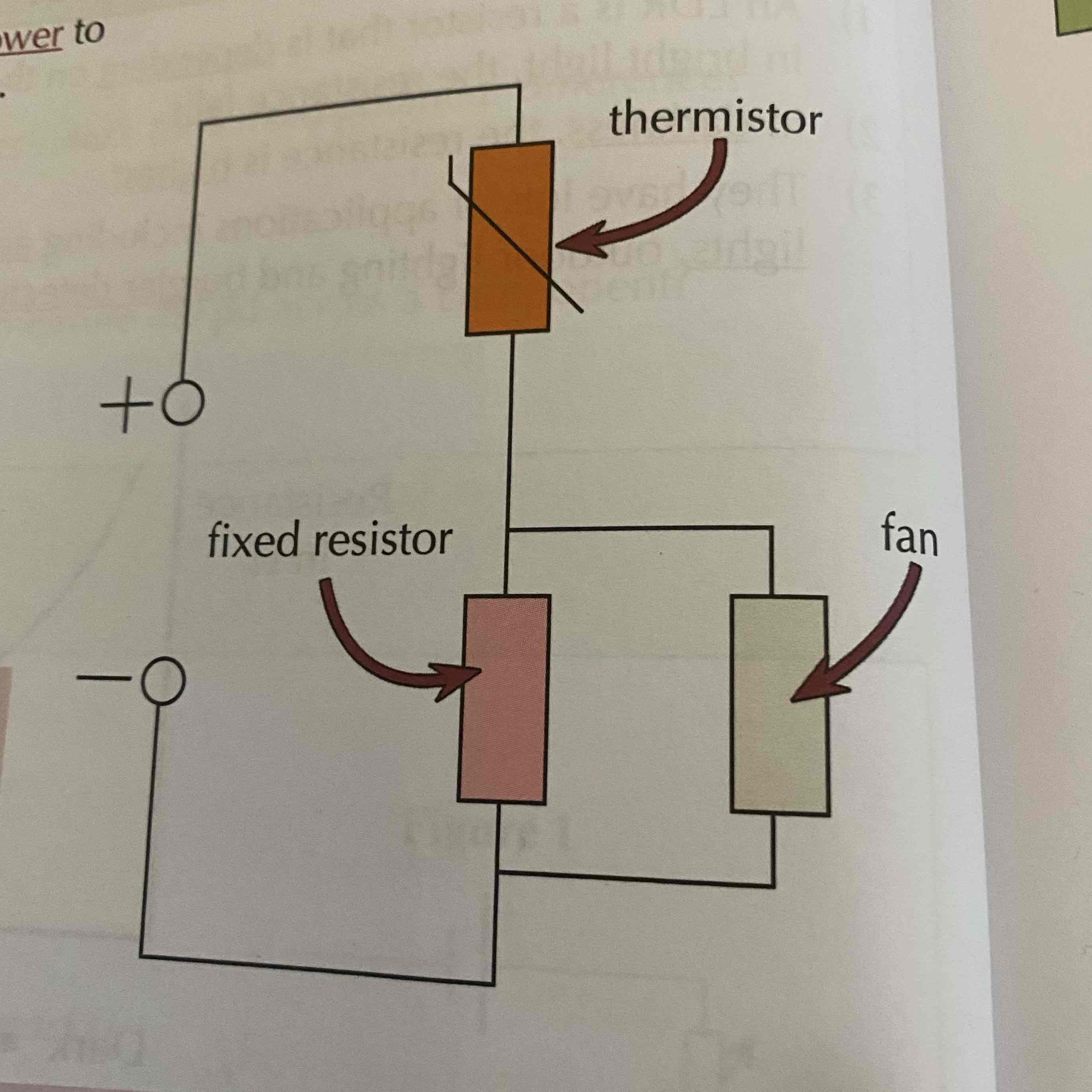 <p>what is this sensing circuit going to control</p>