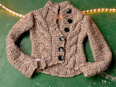 <p>a cardigan</p>